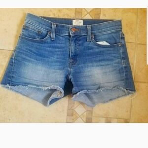 J.crew jean shorts